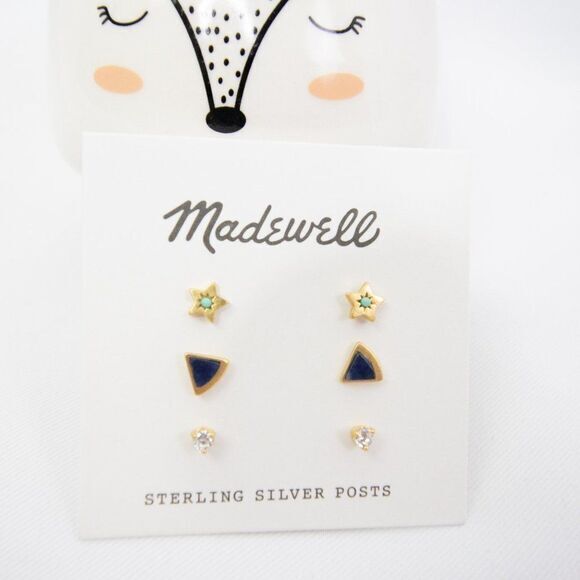 Madewell earings KEEPSAKE STUD PACK‎ - Picture 7 of 10